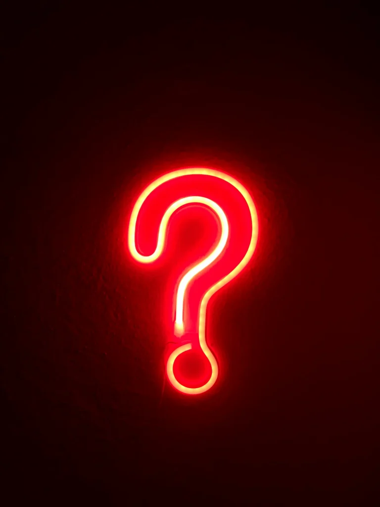Question mark icon representing frequently asked questions about the walking tour